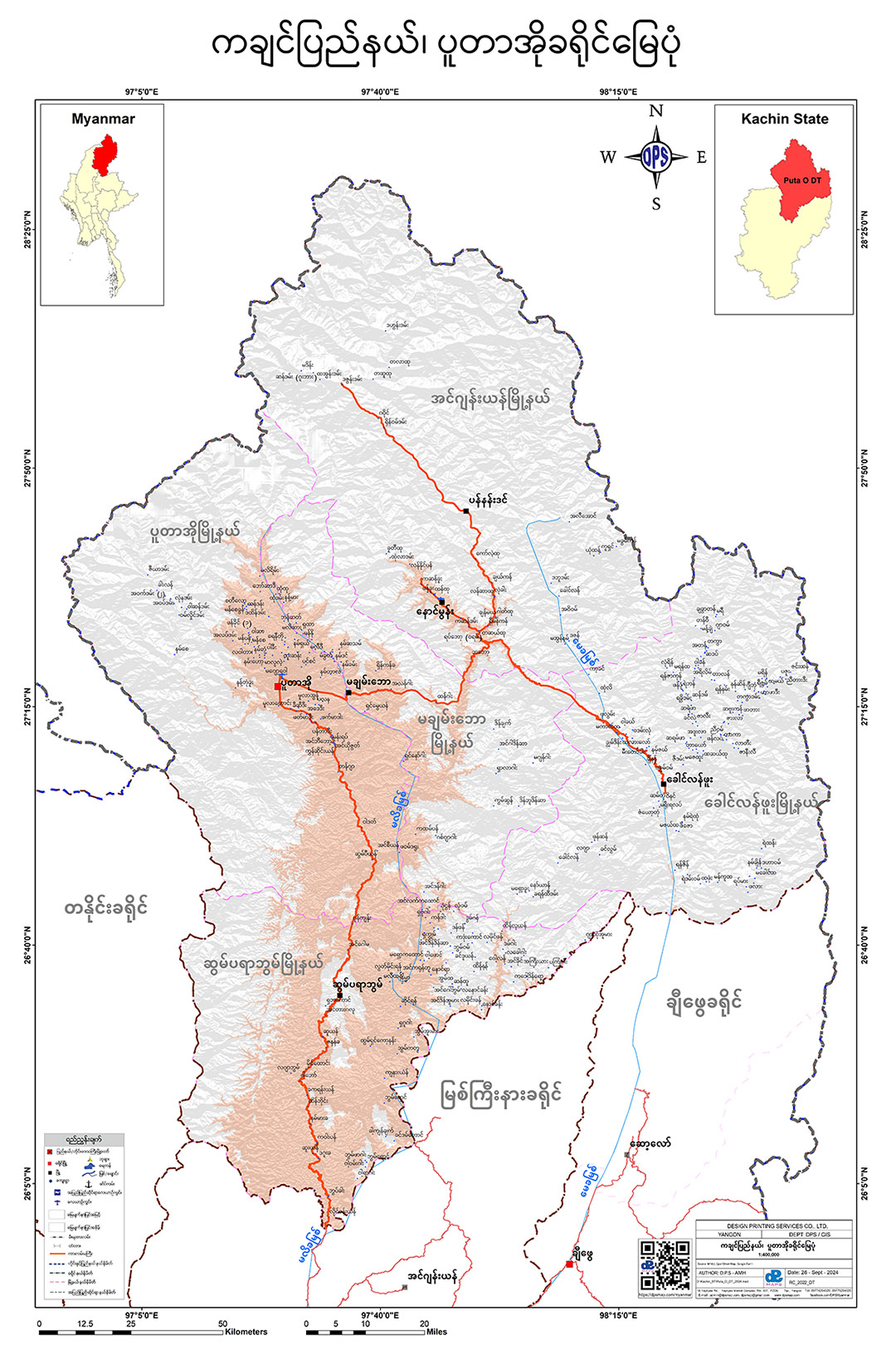 Putao Map